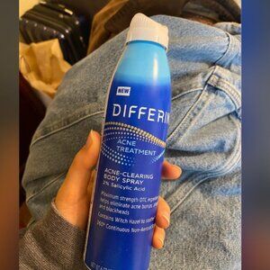 Differin Acne Clearing 2% salicylic acid body spray